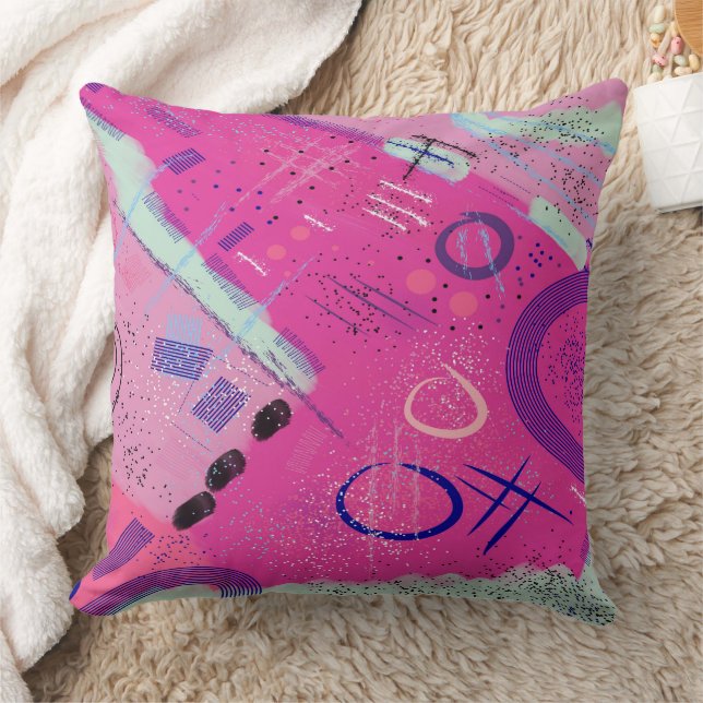 Magenta Joy Cushion (Blanket)