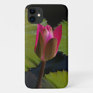 Magenta Lotus Bud iPhone 11 Case