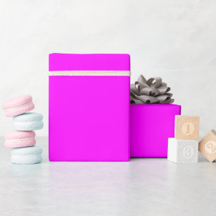Magenta Matte Wrapping Paper