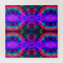 Magenta Midnight Psychedelic Puzzle
