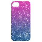 Magenta Ombre Glitter