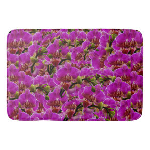 Magenta Orchid Display, Memory Foam Bathmat