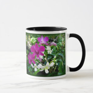 Magenta Orchids Mug