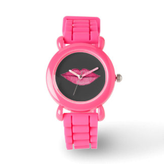 Magenta Pink - Design 1 Watch