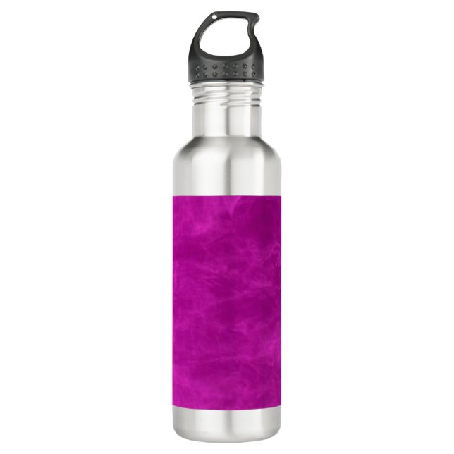 Magenta Purple Aesthetic 710 Ml Water Bottle (Front)