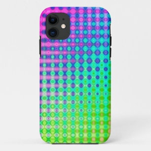 Magenta Purple Blue Green Yellow Pink iPhone 11 Case
