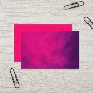 Magenta Purple Business Card – Customisable