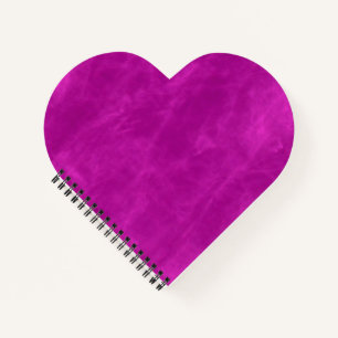 Magenta Purple Heart Notebook