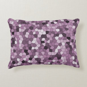 Magenta Purple Pink Pattern Decorative Cushion