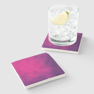 Magenta Purple Stone Coaster – Customisable