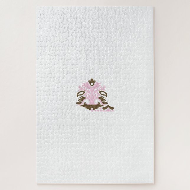 Magenta-Red, Yellowish Orange  decorative Jigsaw Puzzle (Vertical)