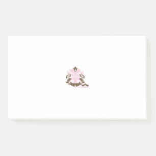 Magenta-Red, Yellowish Orange  decorative Post-it Notes