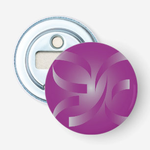 Magenta ribbons bottle opener