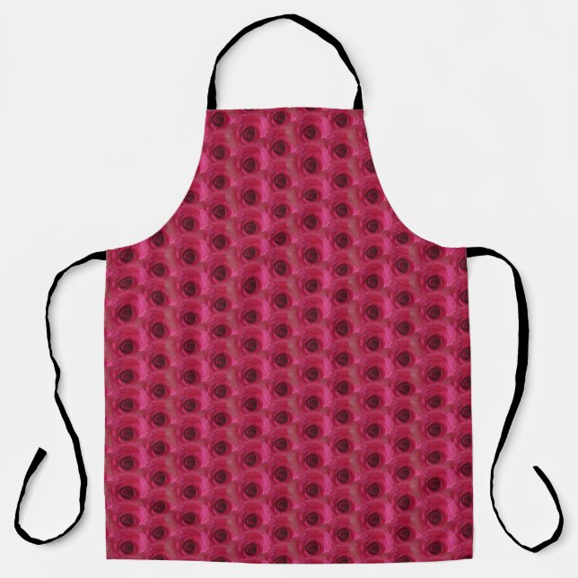 Magenta Roses Apron (Front)