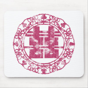 Magenta Shuan Xi Mouse Mat