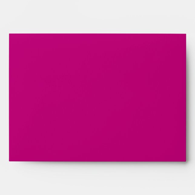 Magenta (solid colour)  envelope (Front)