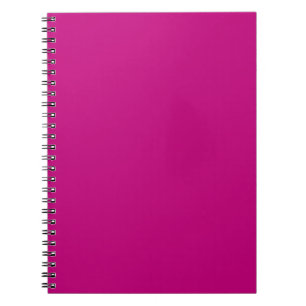 Magenta (solid colour) notebook