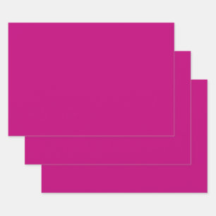 Magenta (solid colour)  wrapping paper sheet