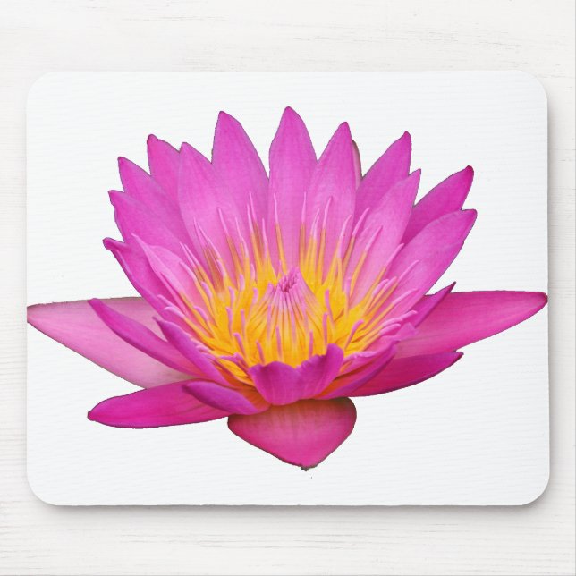 Magenta Waterlily 2 Mouse Mat (Front)