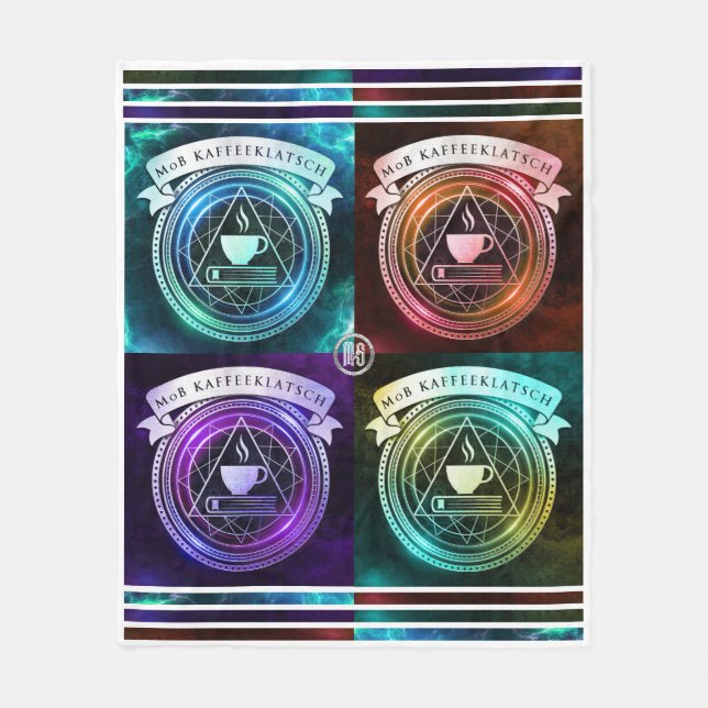 Mages of Badassery + Kaffeeklatsch- Fleece Blanket (Front)