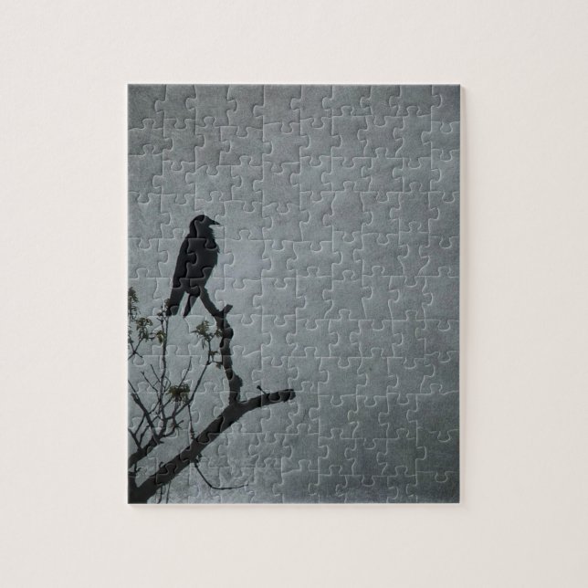 Magestic Crow Jigsaw Puzzle (Vertical)