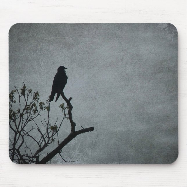 Magestic Crow Mouse Mat (Front)
