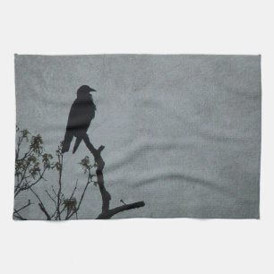 Magestic Crow Tea Towel