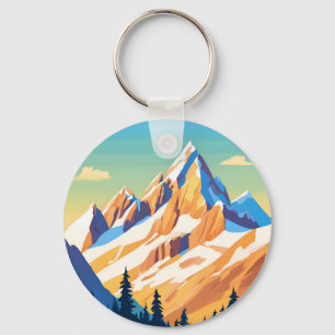 Magestic Mountains Key Ring