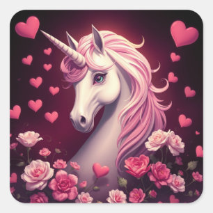 Magestic Unicorn Stickers