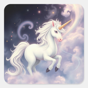 Magestic Unicorn Stickers