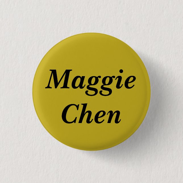 Maggie Chen from Orphan Black tv show name 3 Cm Round Badge (Front)