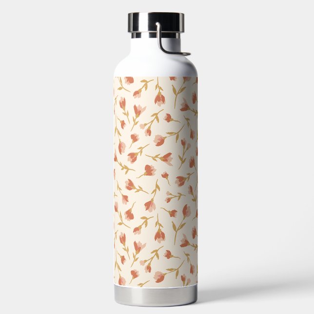 Maggie Floral Thor Copper Vacuum Insulated Bottle (Left)