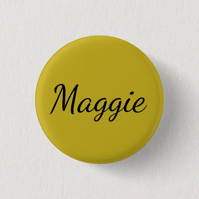 Maggie from Orphan Black name of character script 3 Cm Round Badge (Front)