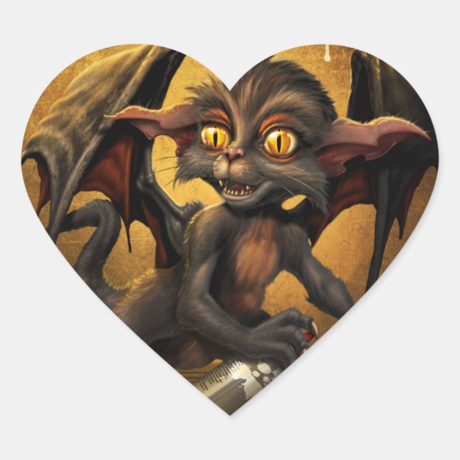 Maggie Heart Stickers (Front)