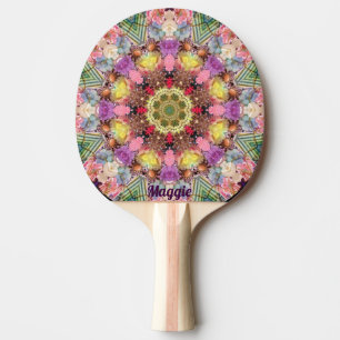 MAGGIE ~ PRETTY MIXTURE of SHADES ~ Ping Pong Paddle