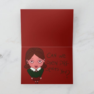 Maggie the Menace  Thank You Card