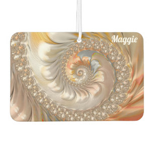 MAGGIE ~ TOPAZ Fractal Design Pattern ~ Original ~ Car Air Freshener
