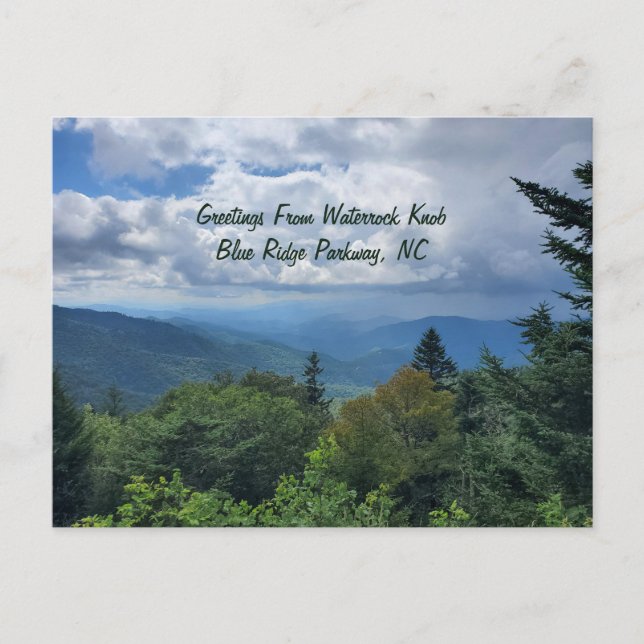 Maggie Valley Blue Ridge Parkway North Carolina Postcard (Front)