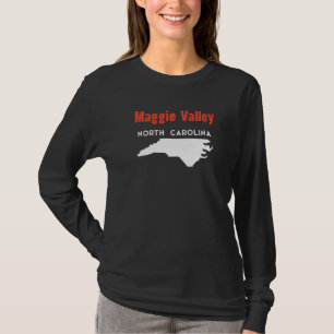 Maggie Valley North Carolina Usa State America Tra T-Shirt