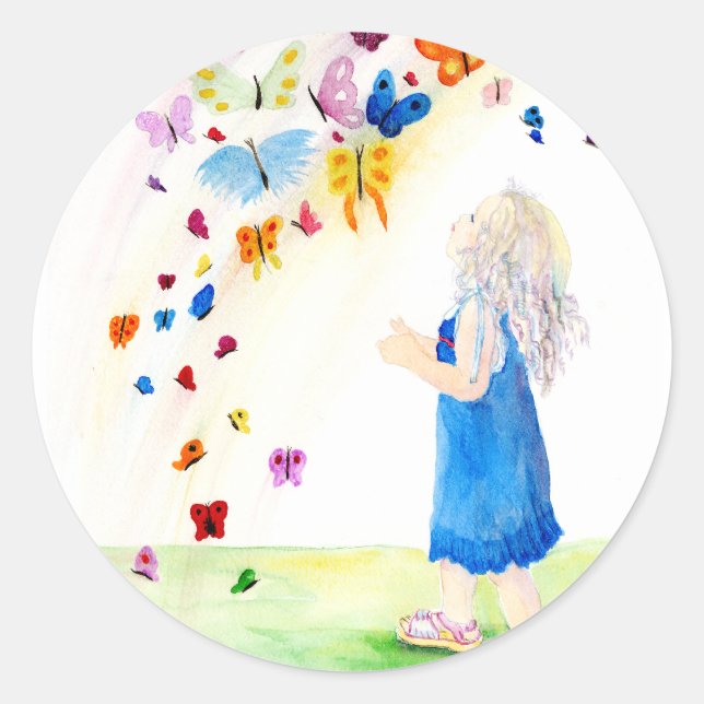 Maggies Butterflies Stickers (Front)