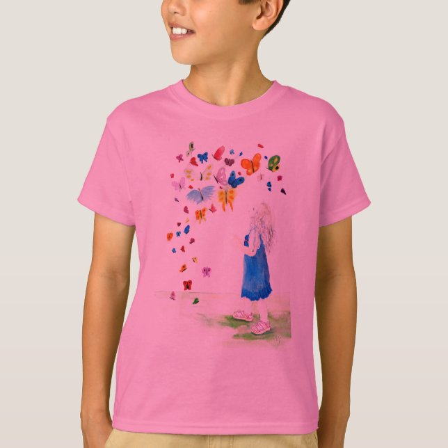 Maggies Butterflies T-shirt (Front)