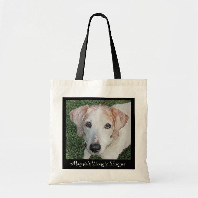 Maggie's Doggie Baggie Tote Bag (Front)