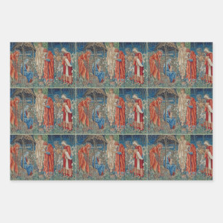 Magi, Mary and baby Jesus gift wrap