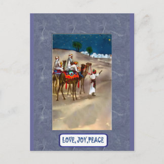 Magi sighting Bethleham Postcard
