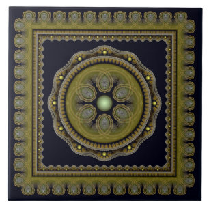 Magian fabulous framed ornament tile