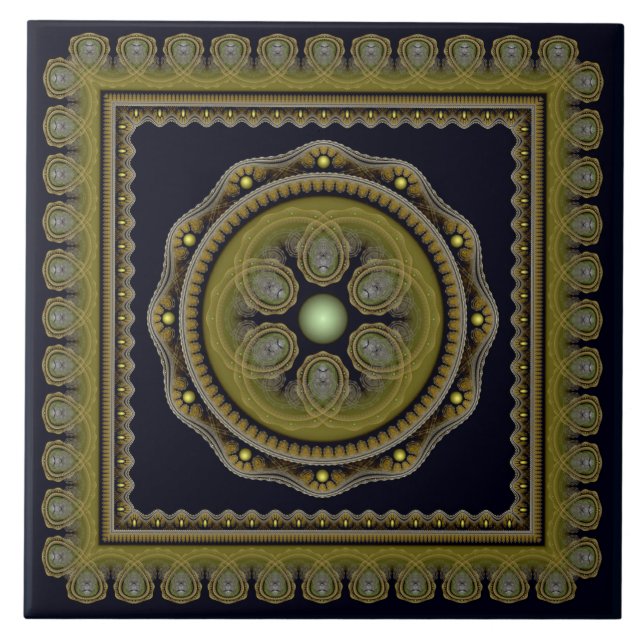 Magian fabulous framed ornament tile (Front)
