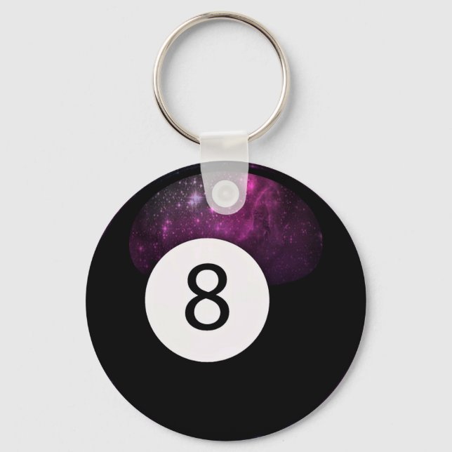 Magic 8 Ball Key Ring (Front)