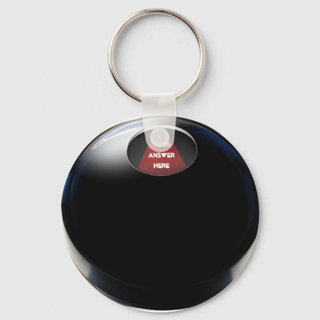Magic 8 Ball Key Ring (Front)