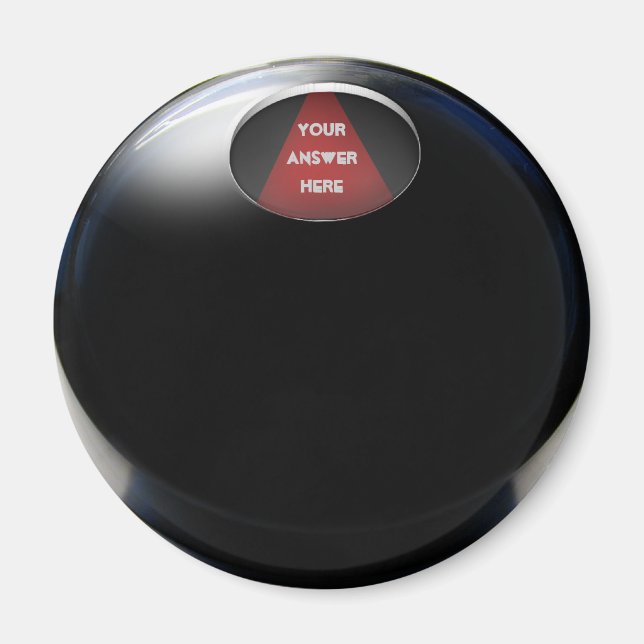 Magic 8 Ball Magnet (Front)