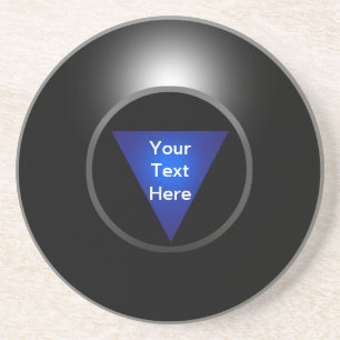 Magic 8 Ball - Your Text Coaster